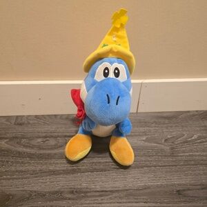 Nintendo Mario Party Blue Yoshi Plush